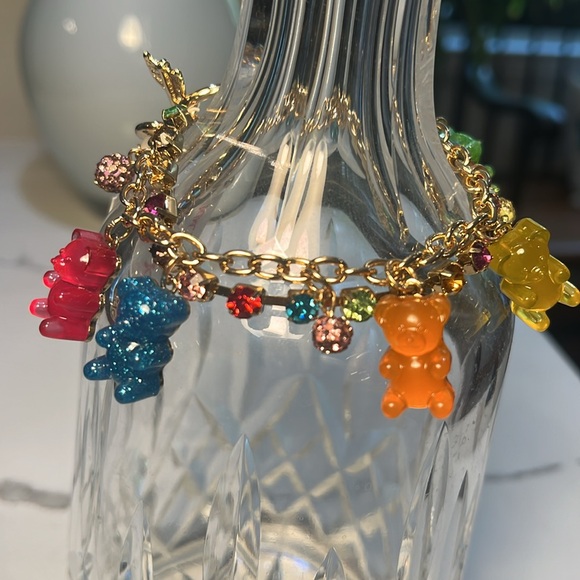 Betsey Johnson Gummy Bear Fireball Bracelet NWT - Picture 6 of 13